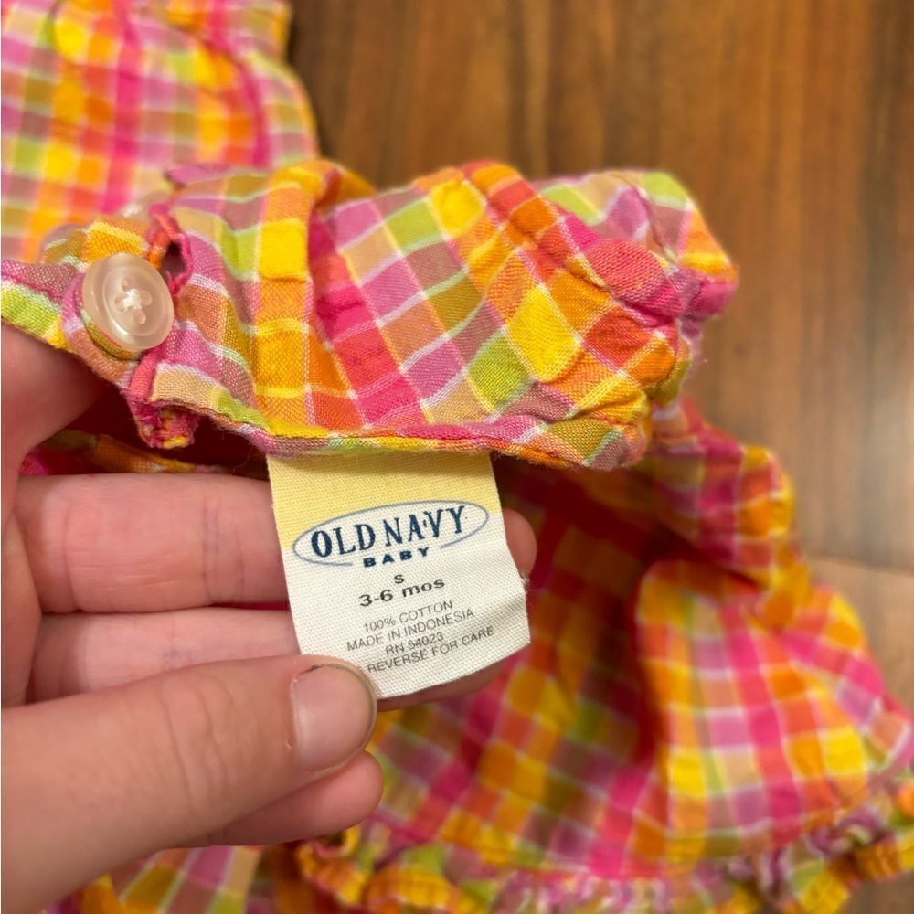 Old Navy vintage plaid two piece set - Picture 6 of 6